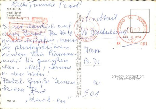 Madeira Portugal Hotel Savoy – Bild 2