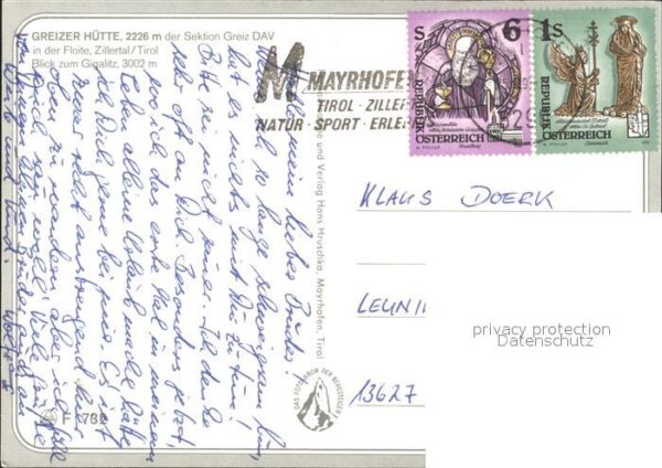 Zillertal Tirol Greizer Hütte – Bild 2