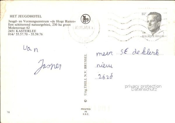 Kasterlee Jeugdhotel de Hoge Rielen – Bild 2