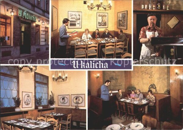 Praha Prahy Prague Restaurant U Kalicka