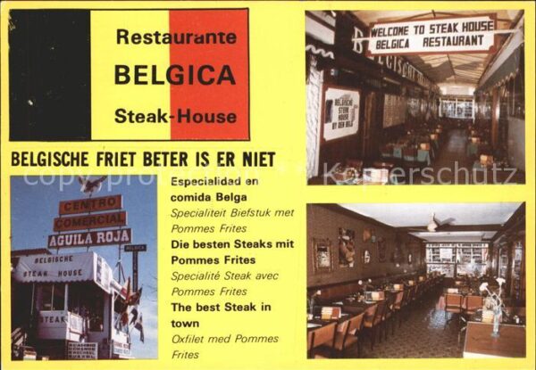Playa del Ingles Restaurant Belgica Steakhouse