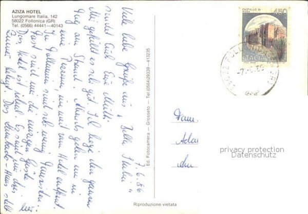 Follonica Aziza Hotel Strand – Bild 2