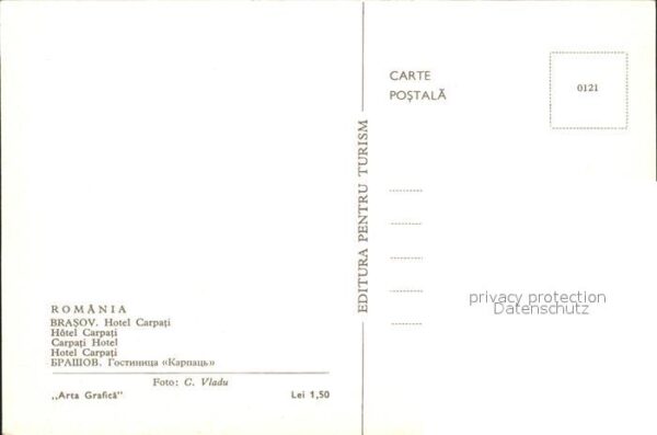 Brasso Brasov Kronstadt Hotel Carpati – Bild 2