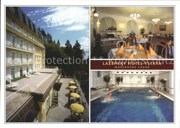 Marianske Lazne Lazensky Hotel Vltava Marienbad