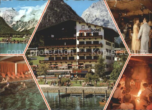 Pertisau Achensee Stranhotel Tanzlokal Hallenbad