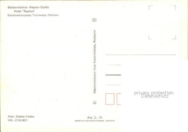 Balatonfoeldvar Neptun Hotel – Bild 2