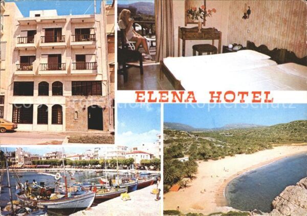 Sitia Hotel Elena Strand Hafen