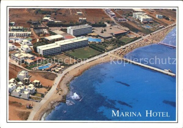 Heraclion Iraklio Marina Hotel Fliegeraufnahme Strand