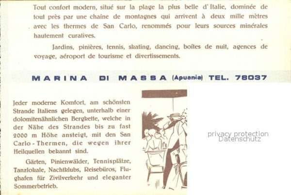 Marina di Massa Zeichnungen – Bild 2