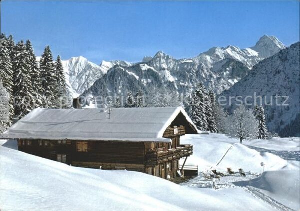 Oberstdorf Berggasstätte Hochleite
