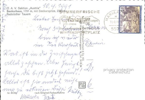 Mariapfarr Seekarhaus mit Seekarspitze – Bild 2