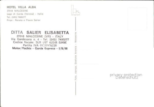 Malcesine Lago di Garda Hotel Villa Alba – Bild 2