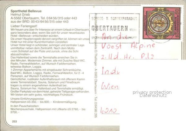 Obertauern Sporthotel Bellevue – Bild 2