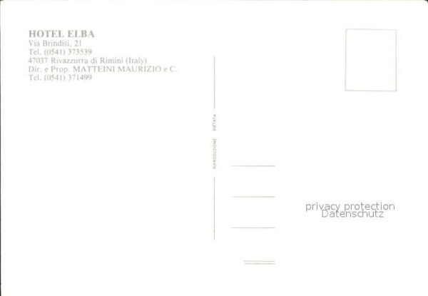 Rimini Hotel Elba – Bild 2
