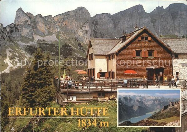 Achensee Erfurter Hütte Karwendel- und Rofan-Hoc