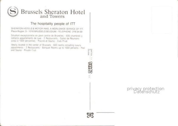 Brussels Sheraton Hotel and Towers – Bild 2