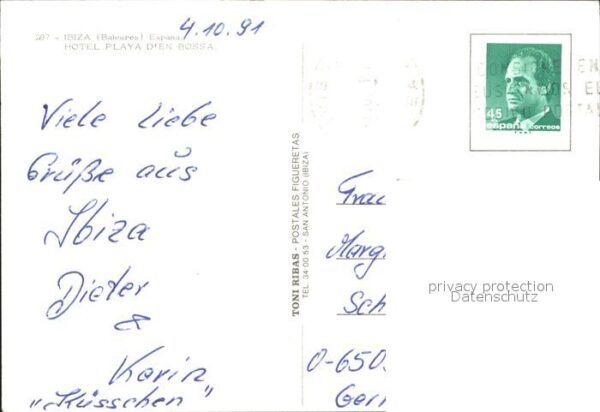 Ibiza Islas Baleares Hotel Playa d`en Bossa – Bild 2