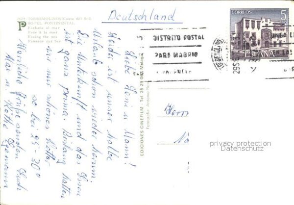 Torremolinos Hotel Pontinental – Bild 2
