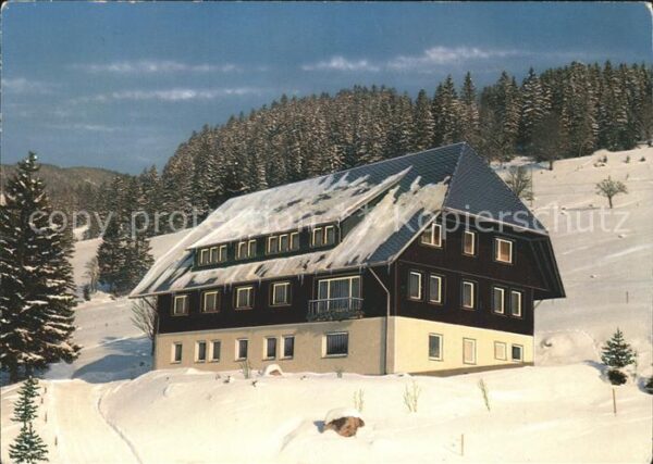 Menzenschwand Haus Spiesshorn Jugendgesundheitsstätte