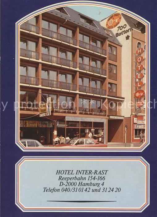 Hamburg Hotel Inter-Rast Reeperbahn