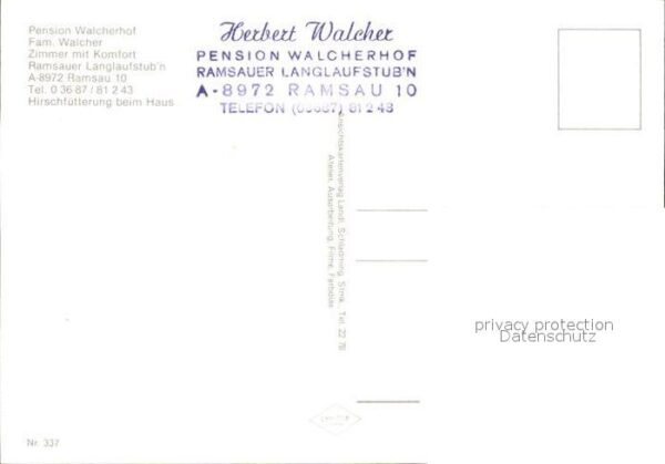 Ramsau Dachstein Steiermark Walcherhof Langlaufstubn Wildfütterung – Bild 2