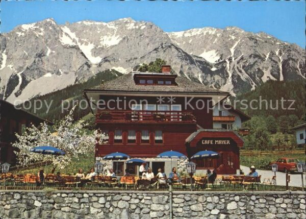 Ramsau Dachstein Steiermark Cafe Mayer Inge Schrempf