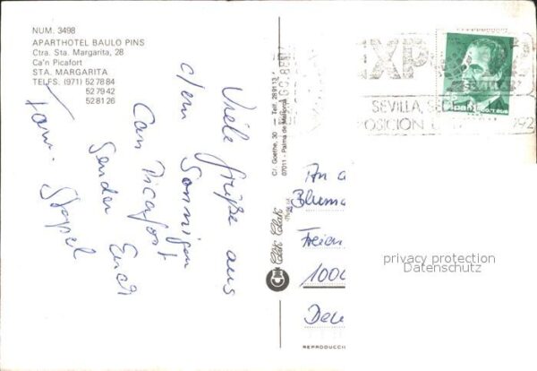 Spanien Sta. Margarita Aparthotel Baulo Pins – Bild 2