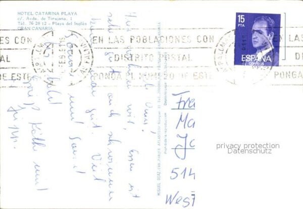 Playa del Ingles Hotel Catarina Playa – Bild 2