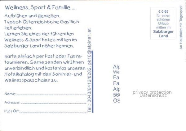 St Johann Pongau Salzburg Alpina Wellness- und Sporthotel – Bild 2