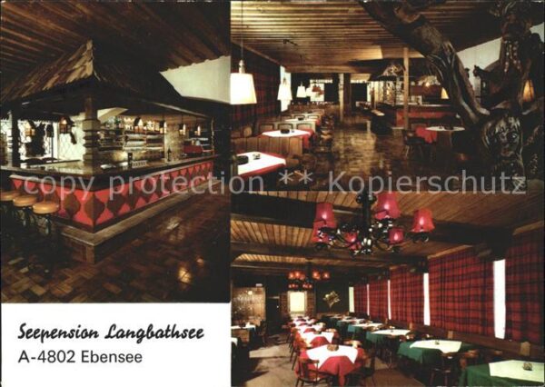 Ebensee Oberoesterreich Seepension Langbathsee