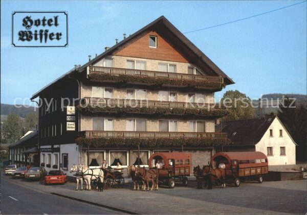 Nistertal Westerwald Gasthaus Pension Hotel Wiffer Pferdewag