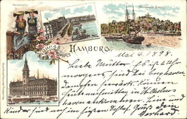 Hamburg Vierlanderin Jungfernstieg Blankenese R