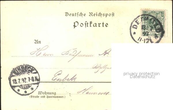 Detmold Hermannsdenkmal Reineckers Gasthof Hote – Bild 2