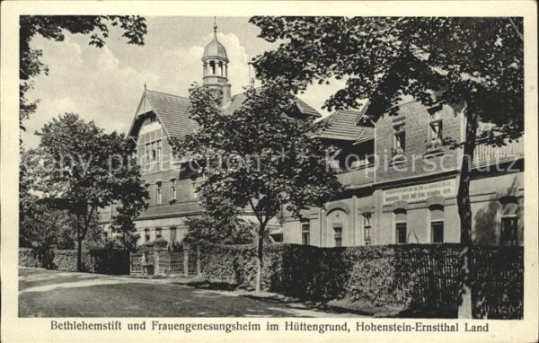 Hohenstein-Ernstthal Bethlehemstift und Frauengenesungsheim