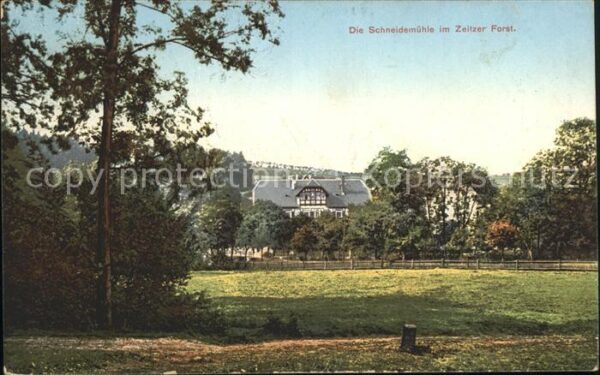 Zeitz Schneidemühle im Zeitzer Forst