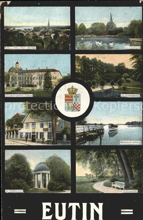 Eutin Mews Mühle Blick Grossherzogl Schloss S