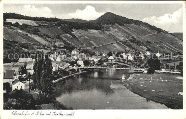 Obernhof Lahn mit Goethepunkt Panorama