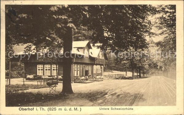 Oberhof Thueringen Untere Schweizerhütte