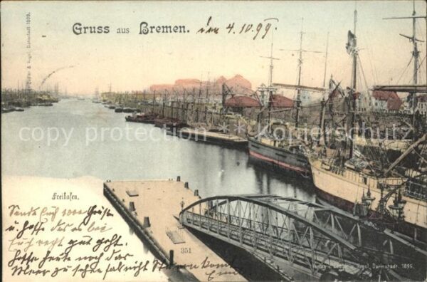 Bremen Freihafen Schiffe