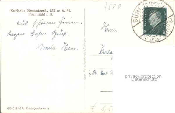 Buehl Baden Kurhaus Neusatzeck – Bild 2