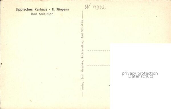 Bad Salzuflen Lippisches Kurhaus – Bild 2