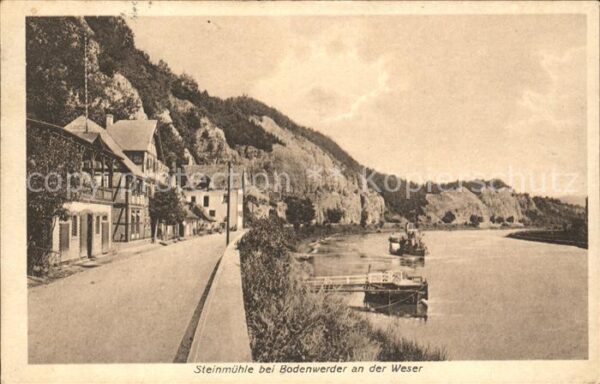 Bodenwerder Steinmühle an der Weser
