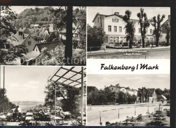 Falkenberg Mark FDGB Erholungsheim Zum Falken HOG Carls