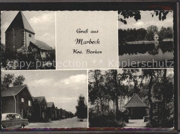 Marbeck Orts und Teilansichten