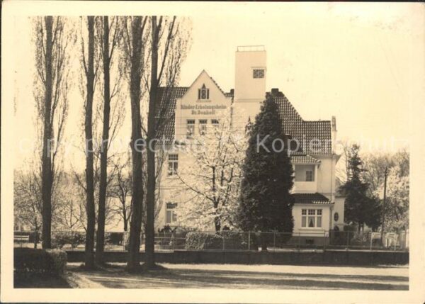 Bad Rothenfelde Kinder Erholungsheim Dr Bonhoff