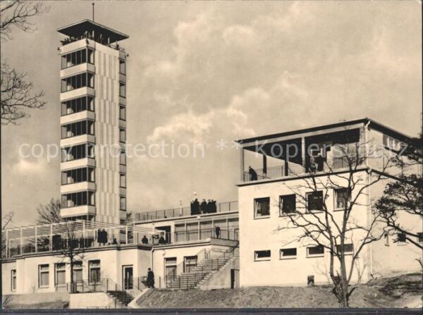 Berlin Müggelturm mit Gaststätte