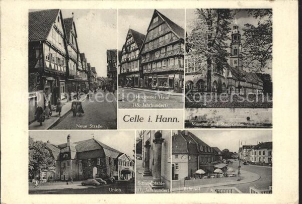 Celle Niedersachsen Neue Strasse Hoppener Haus Museum und S