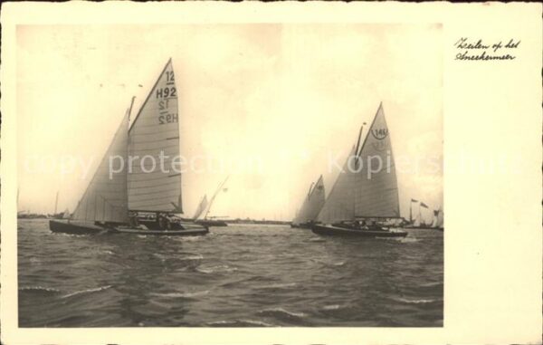 Segelboote Sneekermeer