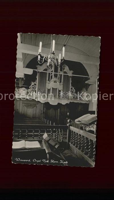Kirchenorgel Wieuwerd Kerk