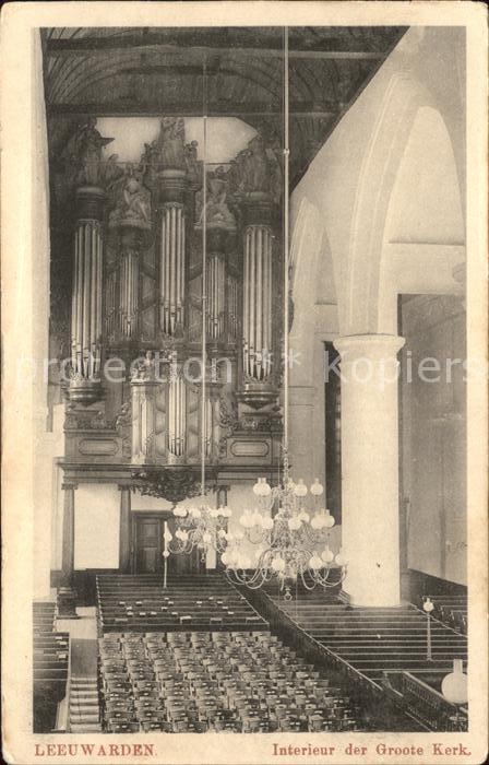 Kirchenorgel Leeuwarden